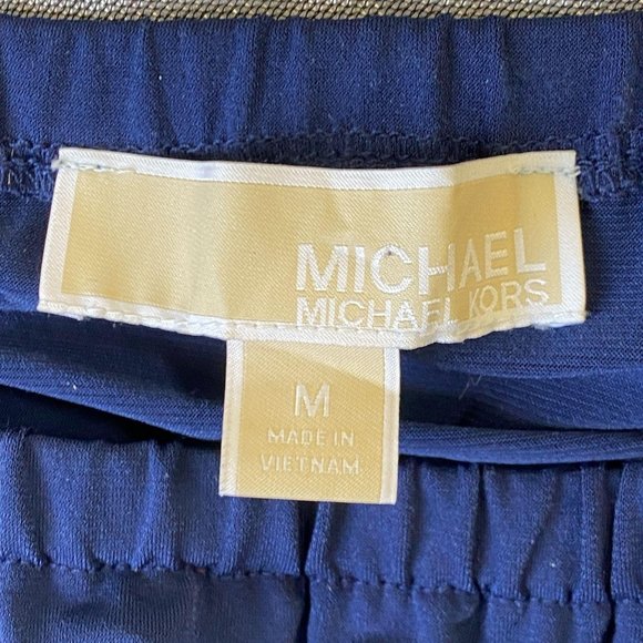 MICHAEL KORS Navy strapless Jumpsuit M - Picture 5 of 7